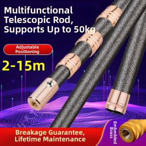Super Hard Carbon Fiber Landing Net Pole 10m