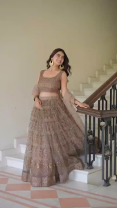 [PRE-ORDER] SEMISTITCHED LEHANGA CHOLI  {ETA:2026-12-31}