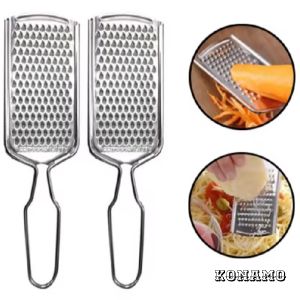 Parutan Keju Kentang Cheese Peeler Coklat Grater Parutan Stainless Stell Alat Parut