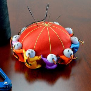 Chinese Retro DIY Handicraft Home Decor Pin Cushion
