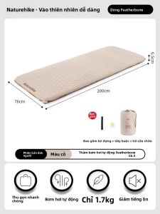 NatureHike | Đệm Hơi Dã Ngoại Tự Động Bơm
