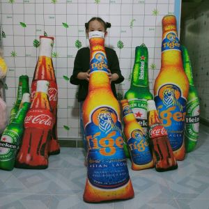 GỐI ÔM BÀ BẦU HÌNH CHAI BIA HENIKEN 1 MÉT 3 CAO CẤP VẢI NHUNG LÔNG MỀM SIÊU MỊN ẢNH THẬT