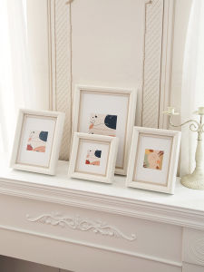 French Simplicity Creative Photo Frame Table Decoration with Photo Development Wedding Photo 6 7 8 10-Inch Mounted Picture Frame Frame Wall Hanging