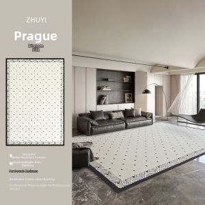 ZHUOYI | Easy Clean Luxury High-end Waterproof Stain-Resistant Rug