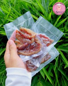 🐷!!!หมูแดดเดียวคำอร่อย(รวมเเพคเกจ)ถูกเเละอร่อย รสชาติกลมกล่อม