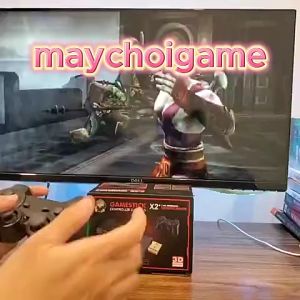 Máy Chơi Game Cầm Tay Stick Đỏ 4K 64gb X2 Pro Kết Nối Tivi HDIM 41000 + Game PSP PS1 3D...Tay Cầm Kết Nối Không Dây