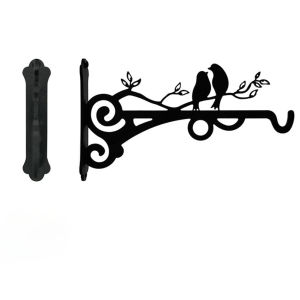 ตะขอแขวนกระถางต้นไม้ติดผนัง 1 ชิ้น ทำจากโลหะ ใช้งานได้จริง สำหรับแขวนกระถางต้นไม้ในสวน ภายนอกและภายในอาคาร อุปกรณ์สำหรับแขวนต้นไม้