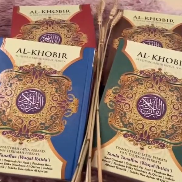 Al Quran Arab Latin Terjemah Perkata Tajwid Dua Warna Ukuran 21x15cm ...