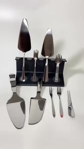 1Pc Stainless Steel Cake Shovel Knife Pie Pizza Cheese Server Cake Divider Knives Baking Tools