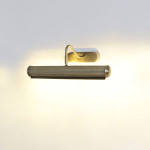 Scandinavian Brass Wall Lamp Modern Minimalist Bedside Japanese Retro Bathroom Mirror Front Lamp Mural Decorative Wall Lamp