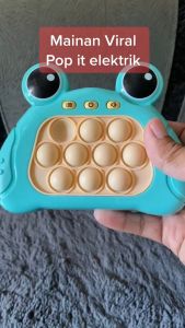 Mainan Pop IT Elektrik Push Bubble Game Challenge FIdget Toys/ Mainan Edukasi Anak Model Pop it
