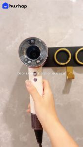 HusHap ที่วางไดร์ติดผนัง รุ่น BC-00 รองรับ Dyson Supersonic HD08 / HD15 / HD16