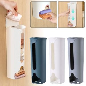 UNMEGONI Self Adhesive Underwear Storage Box Dustproof Wall-Mounted Garbage Bag Dispenser High Quality Large Capacity Panties Socks Organizer
