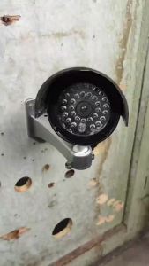 Universal Outdoor CCTV Turret Dome Camera Cover: Waterproof Rainproof Wall Rain Sun Shield