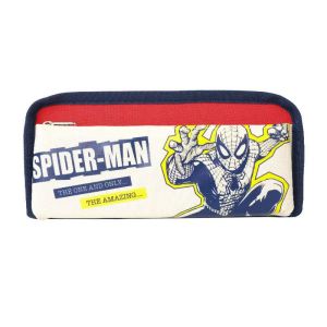 Hộp Đựng Bút Spider-Man Captain Marvel Dung Tích Lớn Hộp Đựng Bút Sáng Tạo Đa Năng Cho Bé Trai Phụ Kiện Học Tập