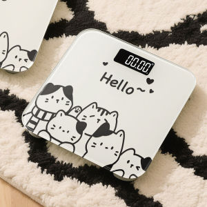 Cartoon Electronic Weight Scale Home Use Precision Special Human Weight Measurement Charging Type for Dormitory