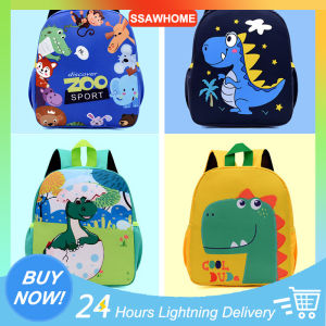 Childrens Backpack Cartoon Dinosaur Unicorn Zoo Series Baby Kindergarten School Bag Boys And Girls Pattern Backpack Childrens Garden Schoolbag Cartoon Cute Small Animals 1-6 Year Old Small Dinosaur Backpack