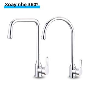 Vòi Nước Bếp Chống Bắn Quay Được Nóng Lạnh