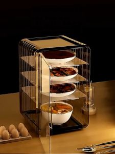 HH35-6 ตู้วางอาหารอะคริลิคใส 5 ชั้น L1-3