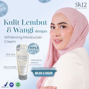 Whitening Moisturizer Cream SR12 Mencerahkan Dan Melembutkan Kulit