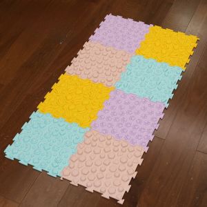 Multifunctional Sensory Tactile Pad Finger Pressure Board Silicone Massage Pad Childrens Sensory Integration Trainer Soft Pressure Board Foot