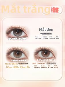 LENSFANS | Natural Translucent Daily Disposable Contact Lenses 10pcs