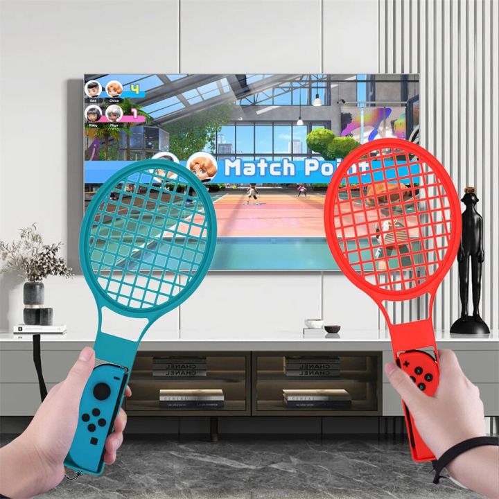 GAMINJA Tennis Racket for Nintendo Switch OLED JoyCon Interactive Toy
