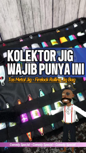 FIRELOCK ROLLING JIG BAG TAS METAL JIG TEMPAT PENYIMPANAN METAL JIG Victory Tackle Online