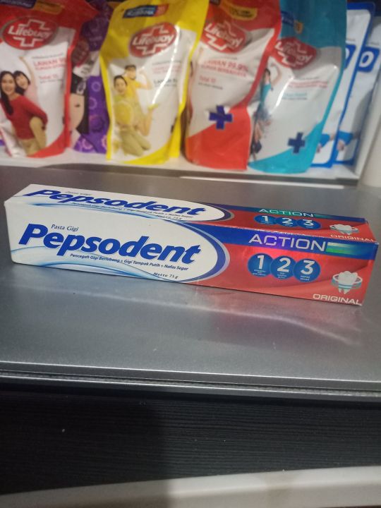 Pepsodent Action 123 Pasta Gigi Original 75G -Action 123, Pasta Gigi Pepsodent