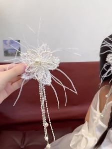 Fairy Feathers Tassel Hair Clips