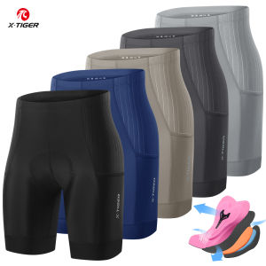 X-TIGER Cycling Shorts Womens Bicycle Shorts Sponge Padded MTB Bike Shorts With Side Pockets Breathable Bicycle accessories
