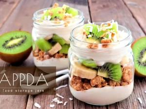 QAPPDA Mason JarsGlass Jars With Lids 8 ozCanning Jars For Pickles And Kitchen StorageWide Mouth Spice Jars With Black Lids For HoneyCaviarHerbJellyJamsSet of 24…