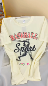 เสื้อยืดผู้หญิงแขนสั้น คอกลมใส่ได้ทั้งชายและหญิงเสื้อยืดฤดูร้อน