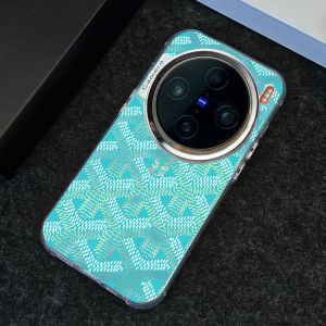 Ốp Lưng Điện Thoại Mạ Bạc Mờ Bảo Vệ Toàn Diện Cho Vivo X100s/X90/X80/X70/X60 Thiết Kế Đơn Giản Thời Trang Chống Rơi Cho Nam Và Nữ