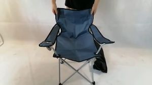 Tat Ming Bearing120KGCamping Foldable Chair Heavy Duty ArmChair Outdoor and Indoor Use Folding Chair Fishing Beach Chair