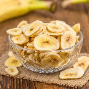 Jiangwoxian | 500g Dried Banana Chips Fruit Snack Bulk Pack