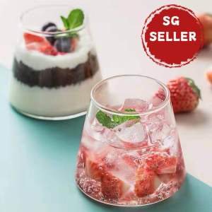 【📣SG Seller】🔥Fast Delivery🔥320ML High borosilicate glass creative Mount Fuji cup coffee/milk/juice/beer glass cup