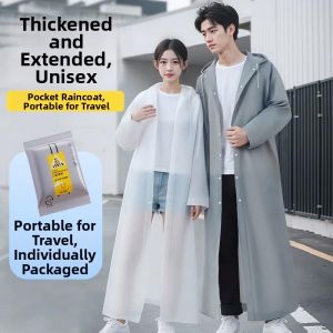 Disposable Raincoat Long Full-body Waterproof Adult