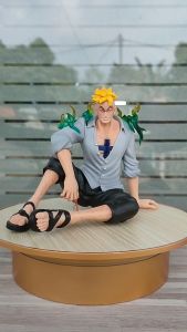 Action Figure ONE PIECE : MARCO The Phoenix - Miniatur Shirohige Whitebeard Ace Pajangan Mobil Mainan