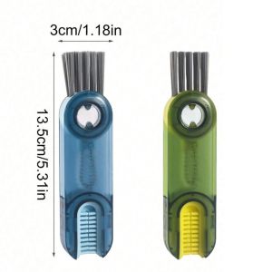 1-3PCS 3 in1 Cleaning Tool Cup Brush Micro Lid Brushes Useful Product Multifunction Nursing Water Bottle Cover Cleaning Brush