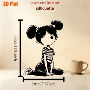 CIFbuy | CIFBUY Modern Geometric Abstract Metal Wall Art Iron Sculpture Mural Plaque for Minimalist Living Room Home Decor