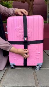 Sabuk Koper Haji Umroh Tali Belt Strap Tebal Sabuk Pengikat Dan Pengaman Koper Luggage Strap Belt