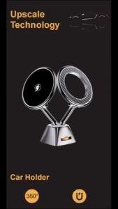 Multi-functional universal car phone holder Magnetic Wireless Charging Car \ Desktop phone holder  for iphone Xiaomi Samsung Huawei