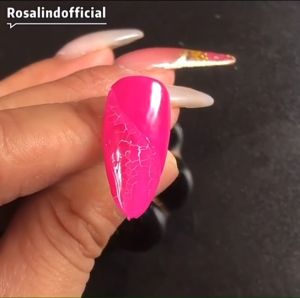 ใหม่! สีเจลแตก Rosalind ยาทาเล็บแตก สีหินอ่อน สีเจลแตก หินอ่อน ลายหินอ่อน