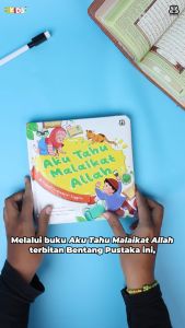 Seri Aku Cinta Islam: Aku Tahu Malaikat Allah - Boardbook Bilingual