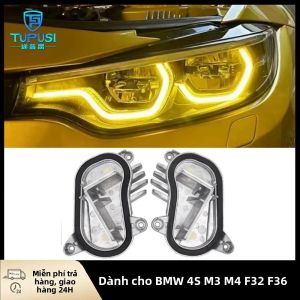Mô-đun Đèn Chạy Ban Ngày Màu Vàng Cho BMW M3 M4 F80 F32 F36 F33 F82 - Đèn Chạy Ban Ngày & Xi Nhan 12V 15W Nhôm Tuổi Thọ 50.000 Giờ
