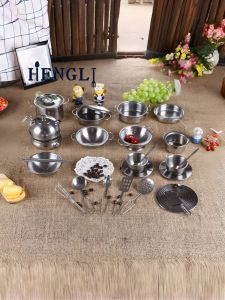 Realistic Cooking Play Kitchen Set Toy Cookware