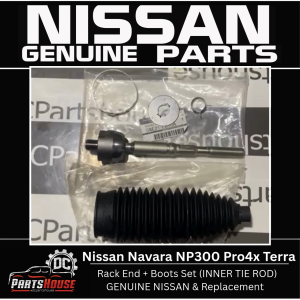 [GENUINE NISSAN] RACK END (Inner Tie Rod) + Boots Set [also available replacement]