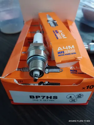 10(Sepuluh) Busi Orange Rxking BP7HS