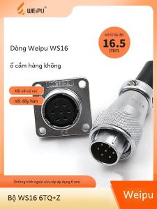 Weipu Aviation Plug WS16 Socket 2 Core 3 Core 4579 Pins 10 Core Male And Female Industrial Connector Electrical Parts